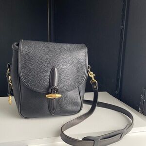 Dooney & Bourke Black Leather Crossbody Bag